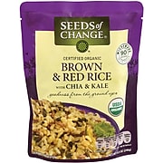 Seeds of Change Brown & Red Rice with Chia & Kale, 8.5 oz, 6 Count