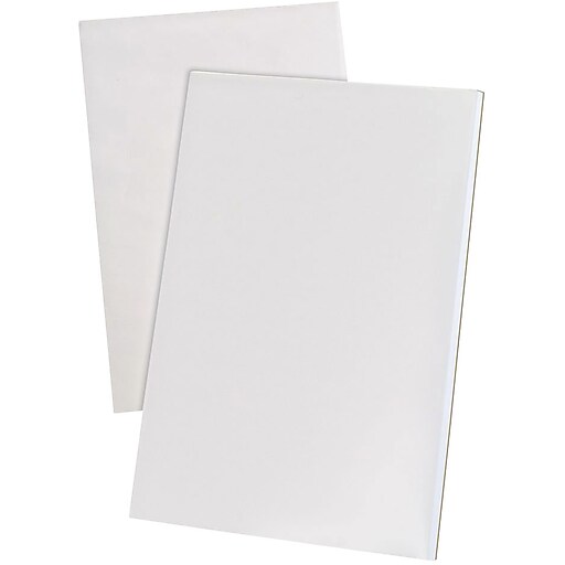 Ampad Scratch Pad,Size 4 x 6, White Paper , No Ruling, 100 Sheets/Pad