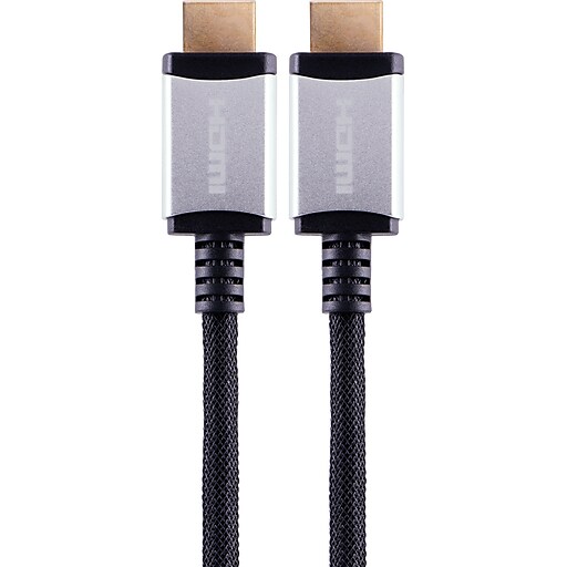 Staples 10’ Premium HDMI HighSpeed Cable with Black at Staples