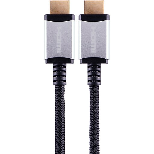 Staples 6’ Premium HDMI HighSpeed Cable with Black at Staples