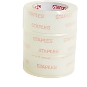 Staples® Moving & Storage Packing Tape, 1.88" x 54.6 Yds, Clear, 36/Rolls