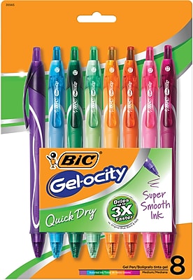 bic gel pens