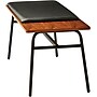 Adesso Carter Fabric Bench, Walnut (WK2079-15)~#|#~s1119819_sc7