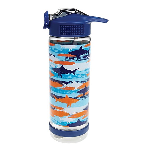 Staples JAWSOME Water Bottle, 23.6oz, Shark (52872) at Staples