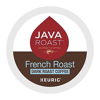 Java Roast French Roast Coffee, Keurig® K-Cup® Pods, Dark Roast, 96/Carton (52966CT)