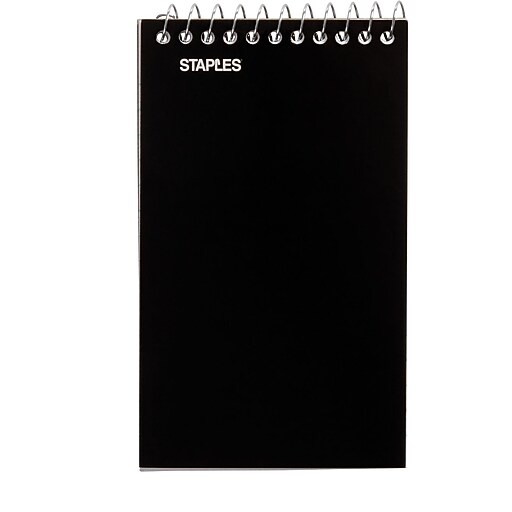 Staples® Top Bound Memo Pad, 3" x 5" Staples