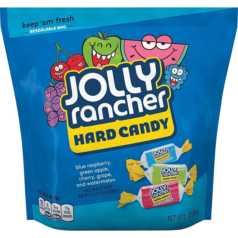 Jolly Rancher Hard Candy, Assorted Flavors, 14 oz., (HEC55686) image 1