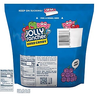 Jolly Rancher Hard Candy, Assorted Flavors, 14 oz., (HEC55686)