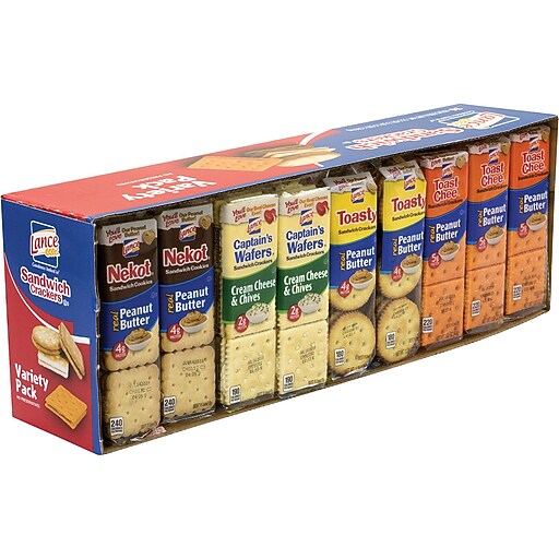 Lance Cookie & Cracker Variety Pack, 36 Count at Staples