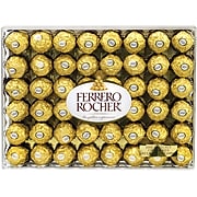 Ferrero Rocher Hazelnut Chocolate Diamond Gift Box, 48 Pieces (241-00015)