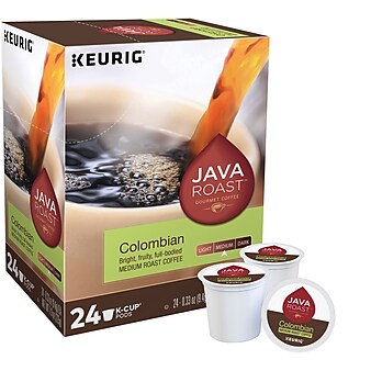 Java Roast Colombian Coffee, Keurig® K-Cup® Pods, Medium Roast, 24/Box (52969)