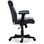 Staples Traymore Ergonomic Faux Leather Swivel Computer and Desk Chair, Gray (53246)~#|#~s1126191_sc7