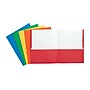Staples Paper 2-Pocket Portfolio Folder, Assorted Colors (13017)~#|#~s1126497_sc7