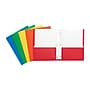 Staples Two Pocket Presentation Folder with Fasteners, Assorted Colors (13018-CC)~#|#~s1126498_sc7
