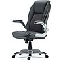 Staples Sorina Ergonomic Bonded Leather Swivel Executive Chair, Grey (53253)~#|#~s1127085_sc7