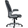 Staples Sorina Ergonomic Bonded Leather Swivel Executive Chair, Grey (53253)~#|#~s1127086_sc7