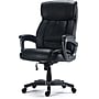 Staples Lockland Ergonomic Leather Managers Big & Tall Chair, 400 lb. Capacity, Black (58067)~#|#~s1127342_sc7