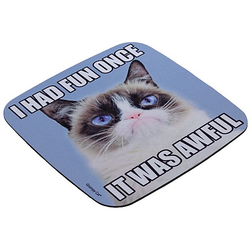 Staples Grumpy Cat Mouse Pad Staples