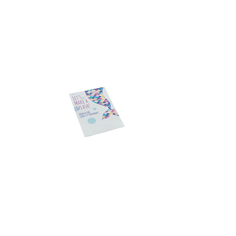 Staples® Glitter Luster Paper, 4" x 6", 30/Pack (51659) image 1