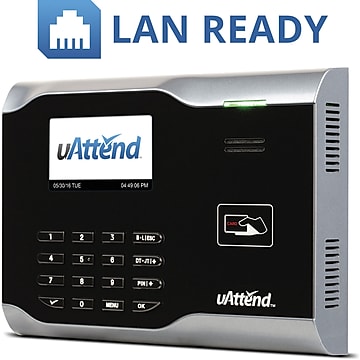 uAttend CB6000SC Cloud-Connected RFID Time Clock (CB6000SC)