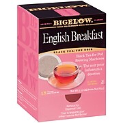 Bigelow® English Breakfast Tea Pods, Black Tea, 18/Pack (RCB09906)