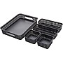 Advantus Plastic Weave Bins, Black, 5/Pack (37530)~#|#~s1131578_sc7