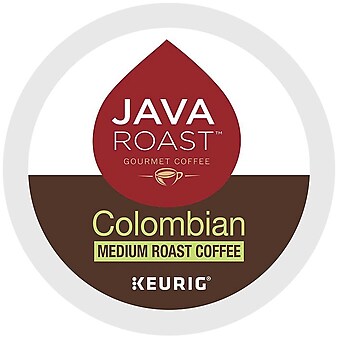 Java Roast Colombian Coffee, Keurig® K-Cup® Pods, Medium Roast, 96/Carton (52969CT)