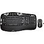 Logitech MK550 Wireless Desktop Wave Keyboard and Mouse Combo, Black (920-002555)~#|#~s1133138_sc7