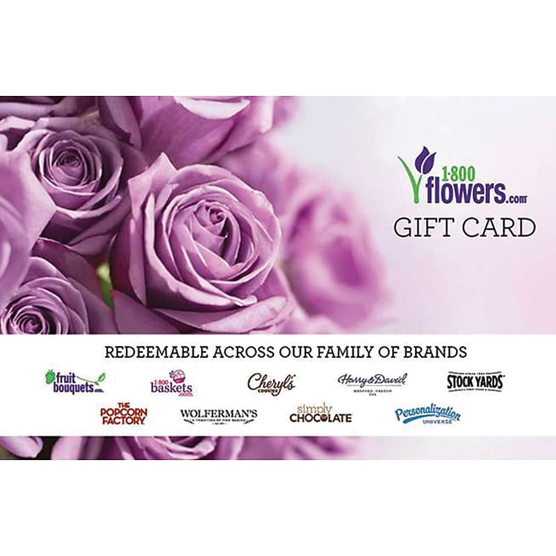1800 Flowers Gift Card $50 (Email Delivery) image 1