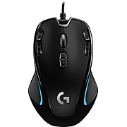 Logitech G300S Optical Wired USB Gaming Mouse, Black (910004360)