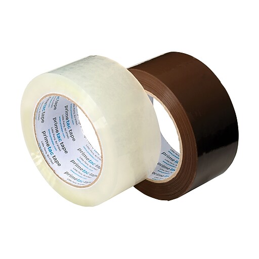 Shop Staples for Acrylic Carton Sealing Pressure Sensitive Tape, 2" x