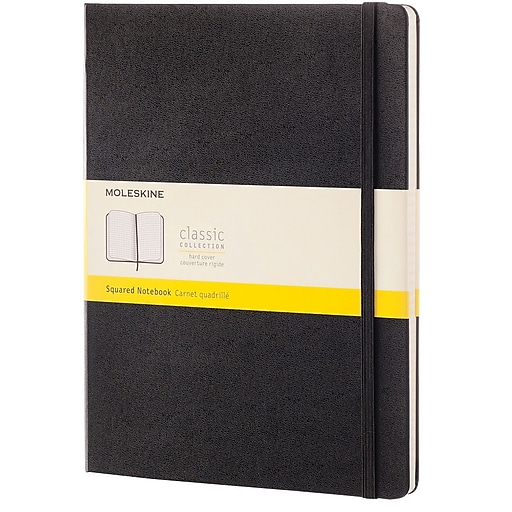 Moleskine Classic Hard Cover Notebook, 7.5