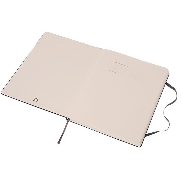 Moleskine Classic Hard Cover Notebook, 7.5