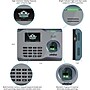 uAttend Fingerprint Time Clock System, Gray (BN6400)~#|#~s1138957_sc7