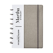 Martha Stewart Linen Junior Discbound Notebook (MS102E)