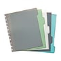 Martha Stewart Poly Divider, 5 Tabs, Assorted Colors, 1 Set (MS102C)~#|#~s1139313_sc7