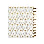 Martha Stewart Grey Floral Poly Letter Discbound Notebook (MS102K)~#|#~s1139319_sc7