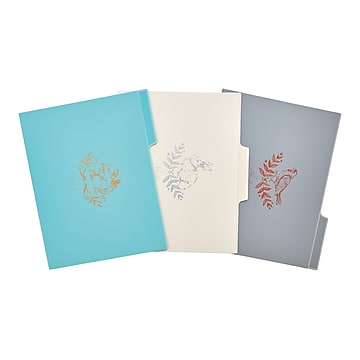 Martha Stewart Set of 6 Animal File Folders (MS102Q)