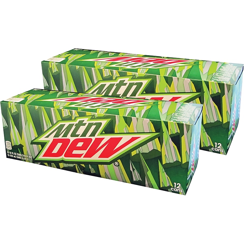 Mountain Dew Soda, 12 oz., 24/Carton (83776) image 1