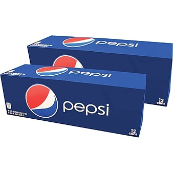 Pepsi Cola Soda, 12 oz., 24/Carton (83774)