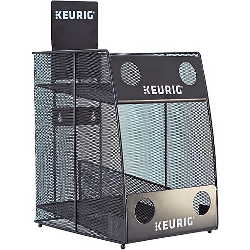Keurig Mesh K Cup Pod Storage Rack 4 Sleeve 611247375822 Staples