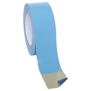 SI Products 2-N-1 Double Sided Barricade Tape, 2" x 20 Yds, Blue, 24/Pack (4420L-20-2)