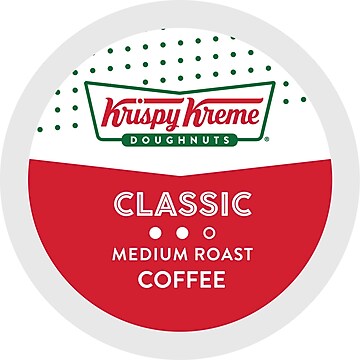 Krispy Kreme Classic Coffee Keurig® K-Cup® Pods, Medium Roast, 48/Box (373163)