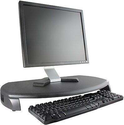 Kantek Monitor Stand, Up to 21″ Monitor, Black (MS280B) Sansujyuku sansujyuku.com
