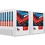 Staples Heavy Duty 1" 3-Ring View Binders, White, 12/Carton (24667CT)~#|#~s1141620_sc7