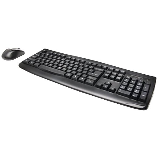 Kensington Pro Fit Wireless Keyboard and Mouse Combo, Black (K75230US