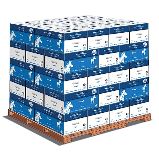 Hammermill Tidal Paper, 20lb, 8.5" x 11", 92 Bright, White, 500 Sheets