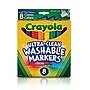 Crayola Classic Kid's Markers, Broad Point, Assorted, 8/Pack (58-7808)~#|#~s1144001_sc7