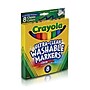 Crayola Classic Kid's Markers, Broad Point, Assorted, 8/Pack (58-7808)~#|#~s1144005_sc7