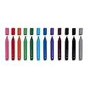 TRU RED™  Tank Permanent Markers, Chisel Tip, Assorted, 12/Pack